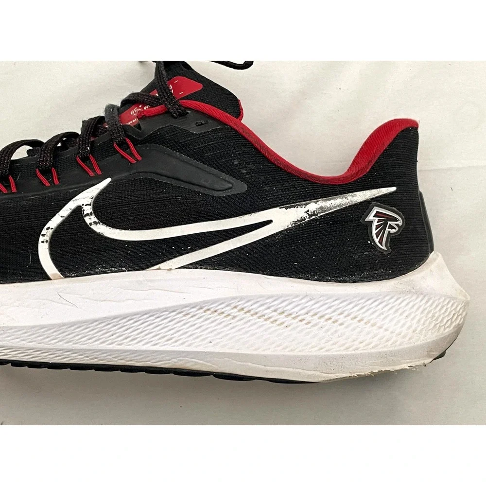 Atlanta Falcons NIKE AIR ZOOM PEGASUS 39 Black Running Shoes 11.5 DR2037-001